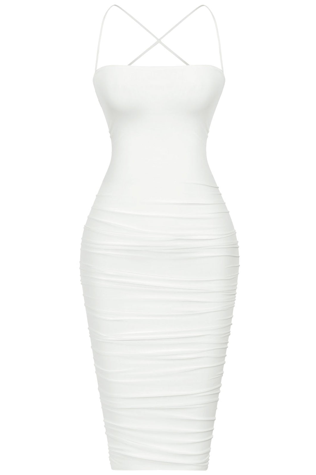 Miss Power Dress - White