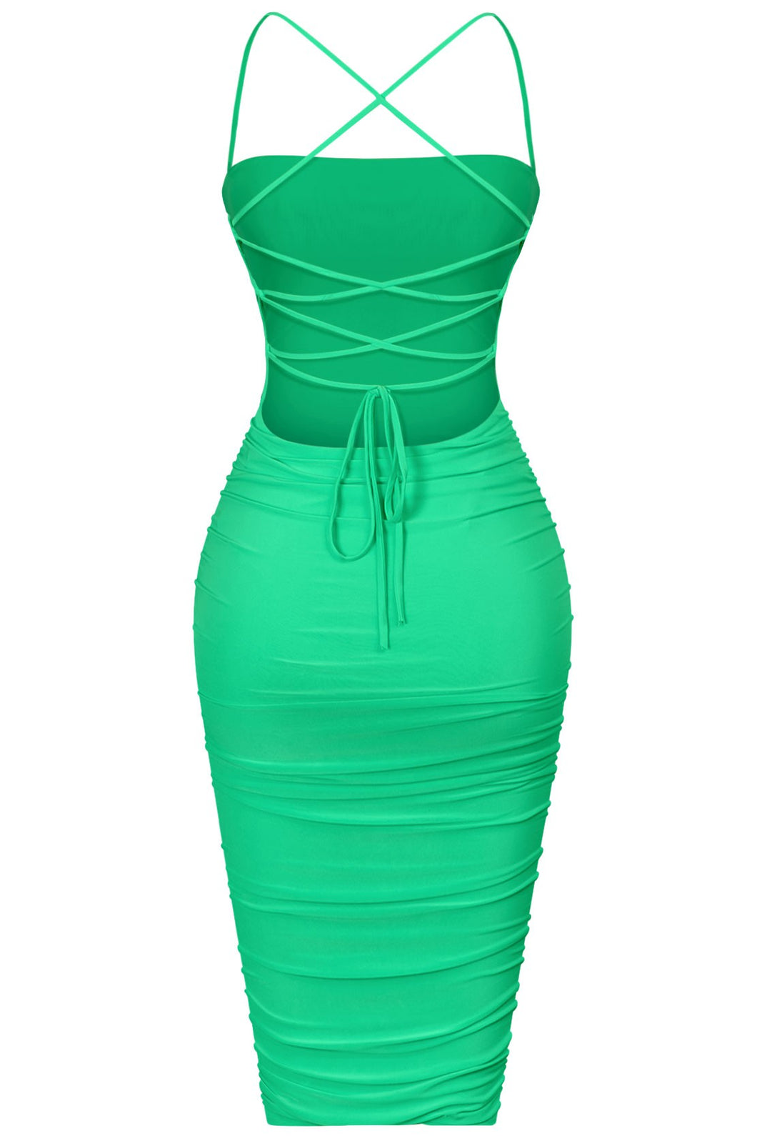 Miss Power Dress - Green