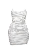 Load image into Gallery viewer, Angel Satin Dress - white
